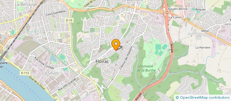 localisation de l'entreprise FIMCALP  FLOIRAC