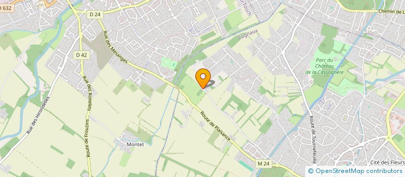 localisation de l'entreprise FIMCC.CHARMA  CUGNAUX