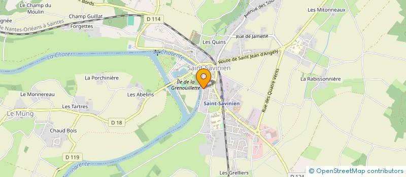 localisation de l'entreprise FIMCO  SAINT-SAVINIEN