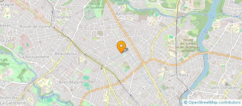 localisation de l'entreprise FIMDUT à NANTES