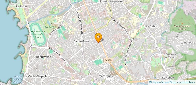 localisation de l'entreprise FIMED à MARSEILLE