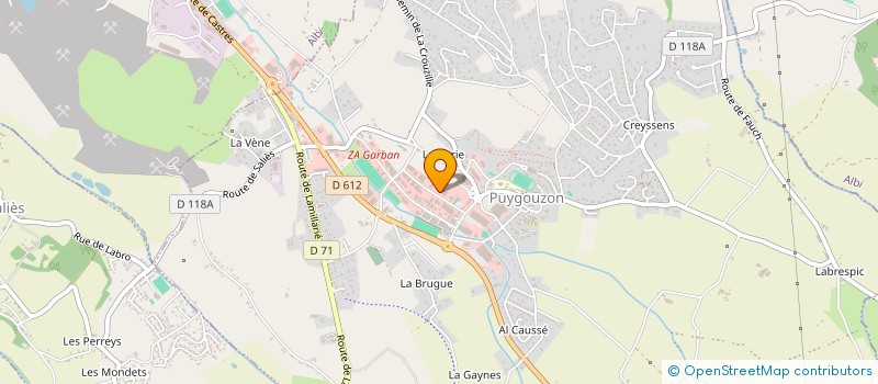 localisation de l'entreprise FIMIEZ ROUSSEL  PUYGOUZON