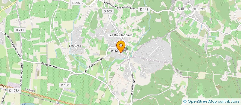 localisation de l'entreprise FIMISA à GORDES