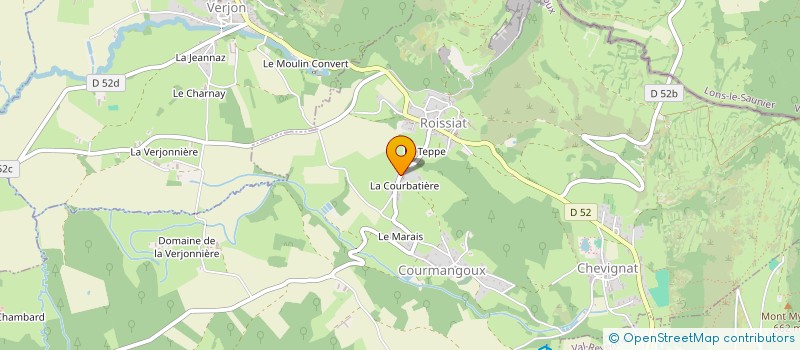 localisation de l'entreprise FIMMO  COURMANGOUX