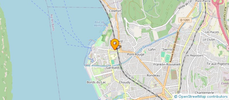 localisation de l'entreprise FIMMO  AIX-LES-BAINS