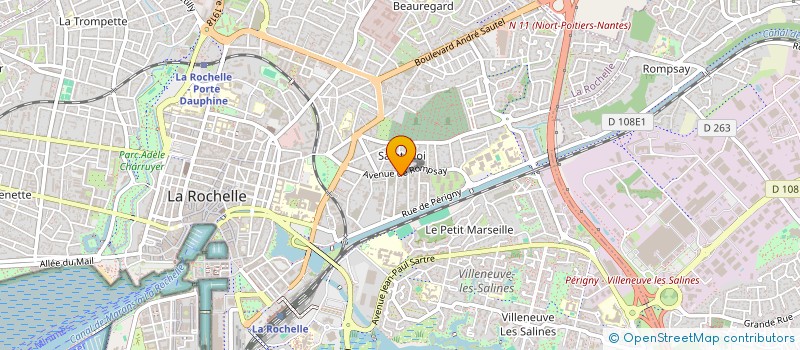 localisation de l'entreprise FIMMO DU TEMPLE  LA ROCHELLE