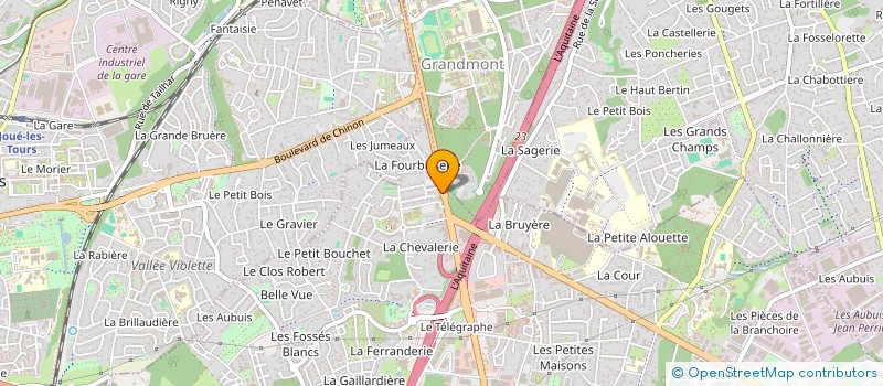 localisation de l'entreprise FIMMOBILIS  CHAMBRAY-LES-TOURS