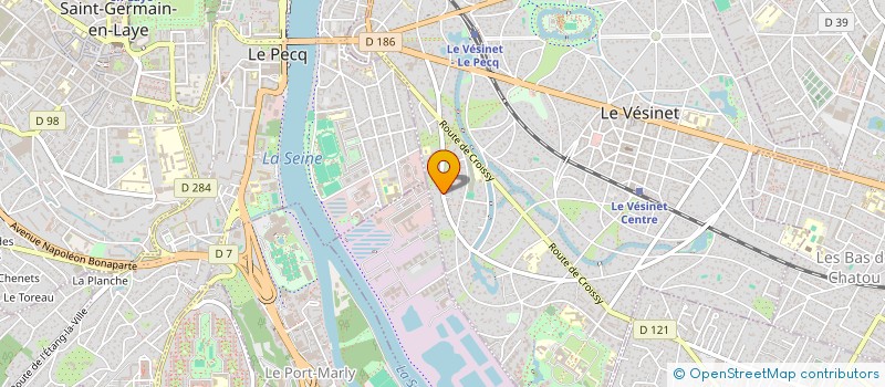 localisation de l'entreprise FIMMOCOM 3  LE VESINET