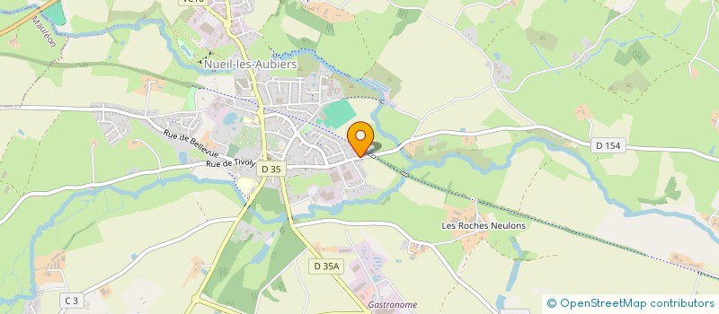localisation de l'entreprise FIMMOVEST à NUEIL-LES-AUBIERS