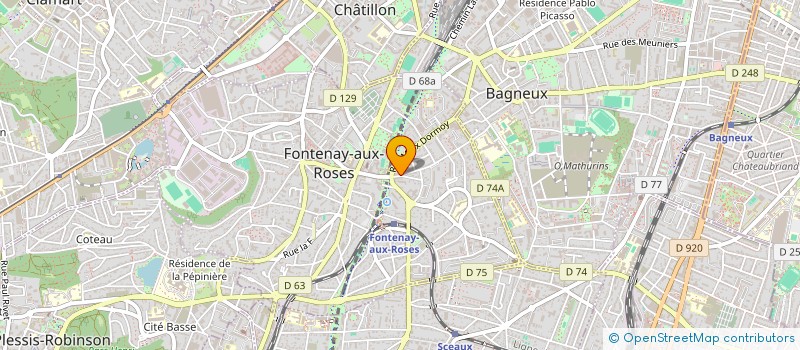 localisation de l'entreprise FIMO à FONTENAY-AUX-ROSES