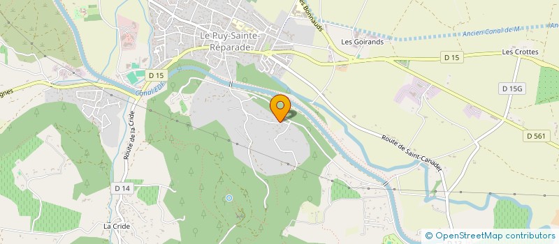 localisation de l'entreprise FIMO  LE PUY-SAINTE-REPARADE