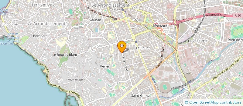 localisation de l'entreprise FIMO  MARSEILLE