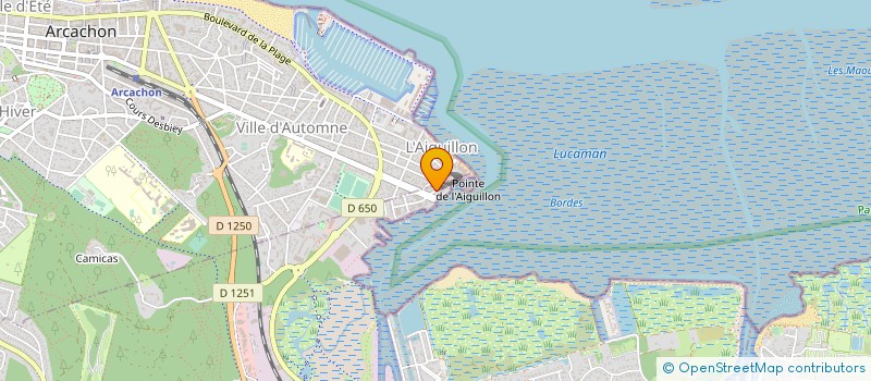 localisation de l'entreprise FIMO INVEST à LA TESTE-DE-BUCH