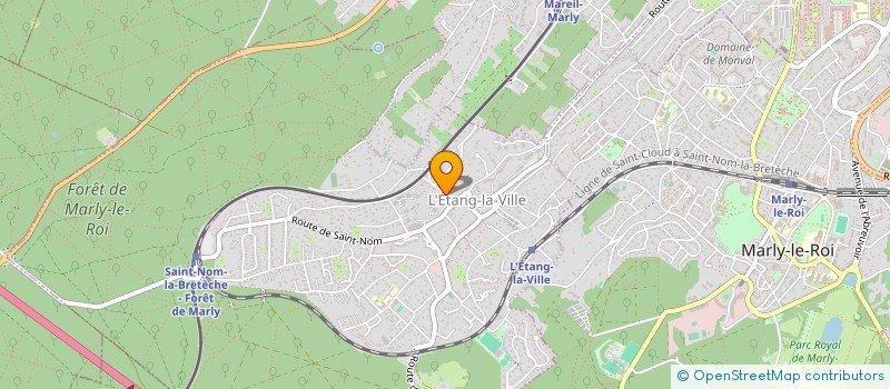 localisation de l'entreprise FIMO5  L'ETANG-LA-VILLE