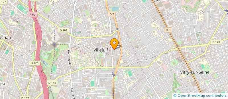 localisation de l'entreprise FIMOA CONSEIL à VILLEJUIF