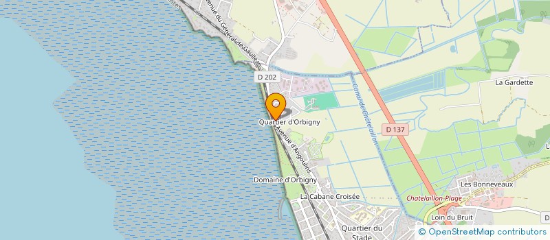 localisation de l'entreprise FIMOCEAN à CHATELAILLON-PLAGE