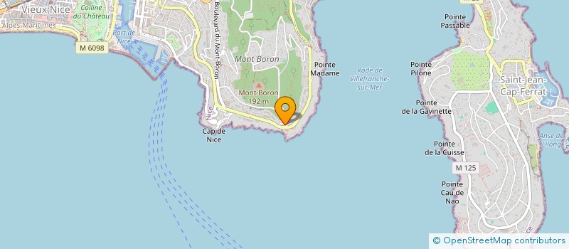 localisation de l'entreprise FIMOGEST  NICE