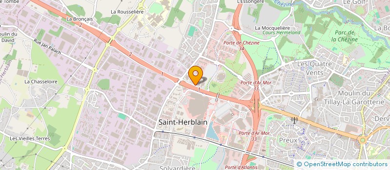 localisation de l'entreprise FIMOP  SAINT-HERBLAIN