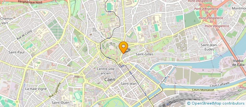 localisation de l'entreprise FIMOVA à CAEN
