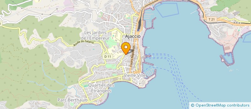 localisation de l'entreprise FIMS à AJACCIO