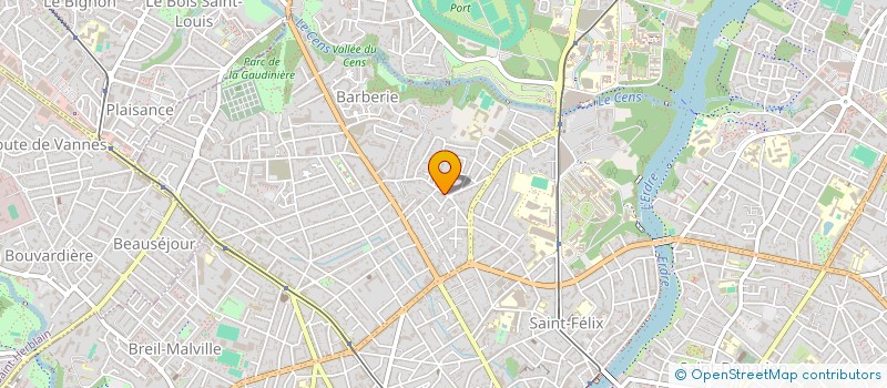 localisation de l'entreprise FIN AL à NANTES