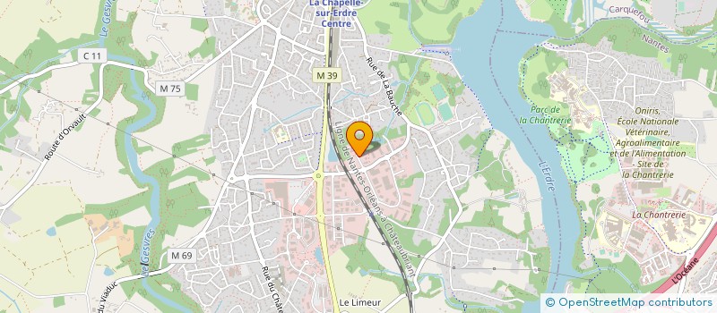 localisation de l'entreprise FIN ALSENA à LA CHAPELLE-SUR-ERDRE