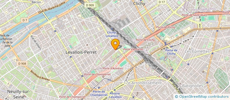 localisation de l'entreprise FIN AUDIT à LEVALLOIS-PERRET