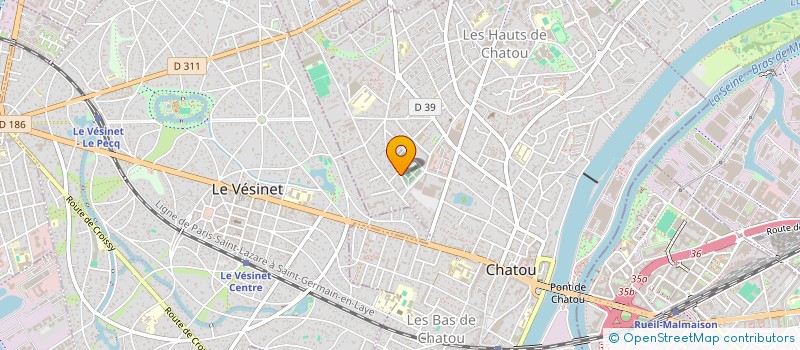 localisation de l'entreprise FIN FINAUD FRANCE à CHATOU