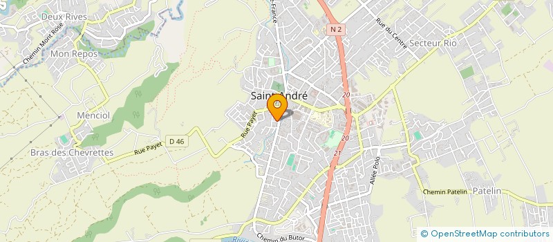 localisation de l'entreprise FIN HEIDI à SAINT-ANDRE