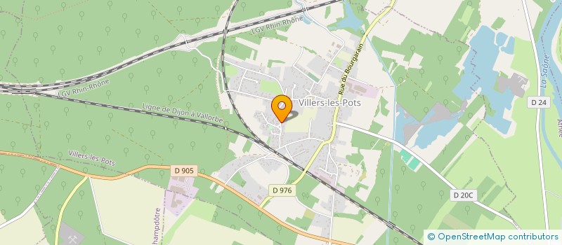 localisation de l'entreprise FINA  VILLERS-LES-POTS