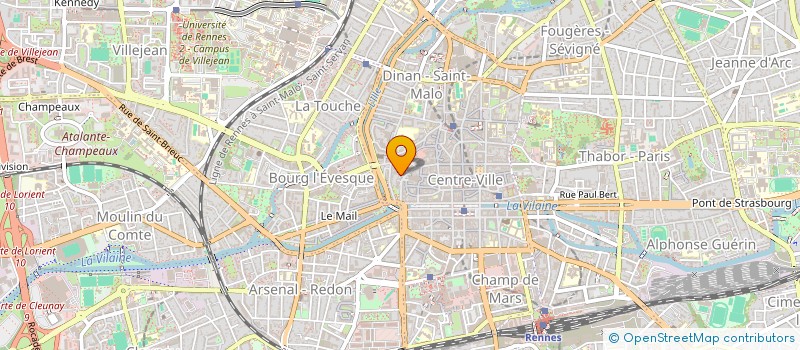 localisation de l'entreprise FINA-DF à RENNES