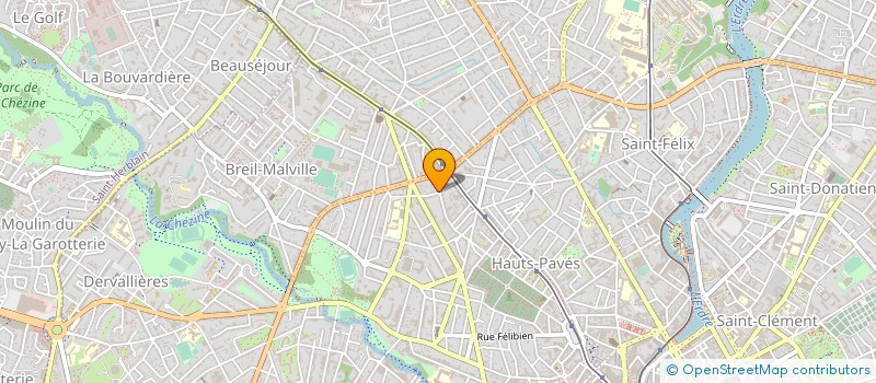 localisation de l'entreprise FINA SIDEM à NANTES