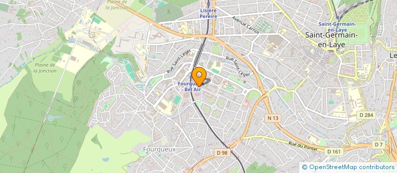 localisation de l'entreprise FINA7 PATRIMOINE à SAINT-GERMAIN-EN-LAYE