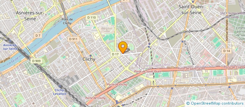 localisation de l'entreprise FINABANTIS CONSEIL  CLICHY