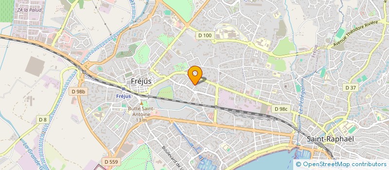 localisation de l'entreprise FINABOIS à FREJUS