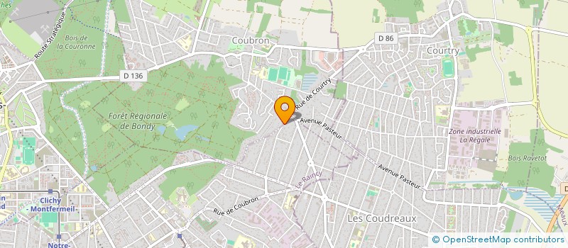 localisation de l'entreprise FINACTIS à COUBRON