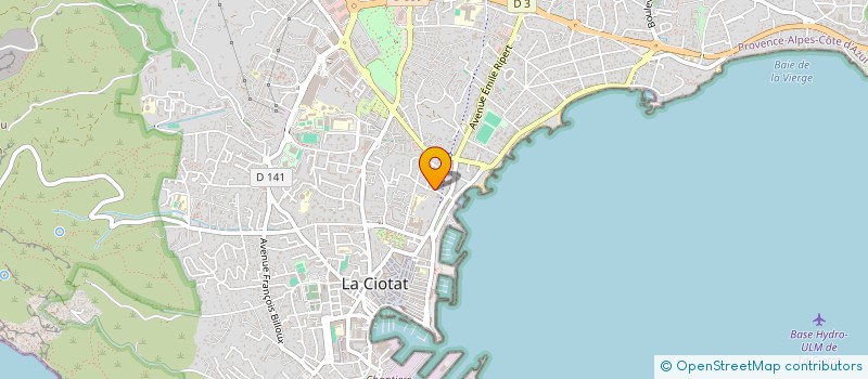 localisation de l'entreprise FINAD HOLDING  LA CIOTAT