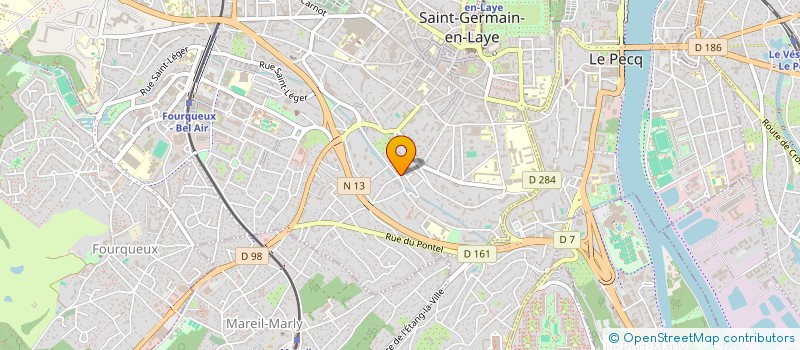 localisation de l'entreprise FINADVS  SAINT-GERMAIN-EN-LAYE