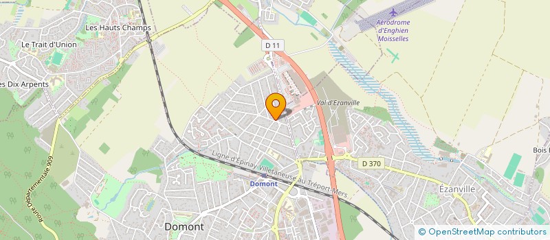 localisation de l'entreprise FINAE CONSEIL  DOMONT