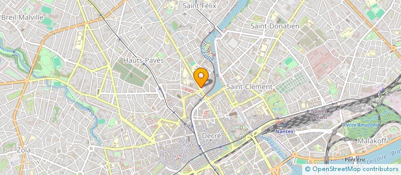 localisation de l'entreprise FINAEGIS  NANTES