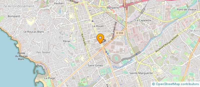 localisation de l'entreprise FINAILA à MARSEILLE