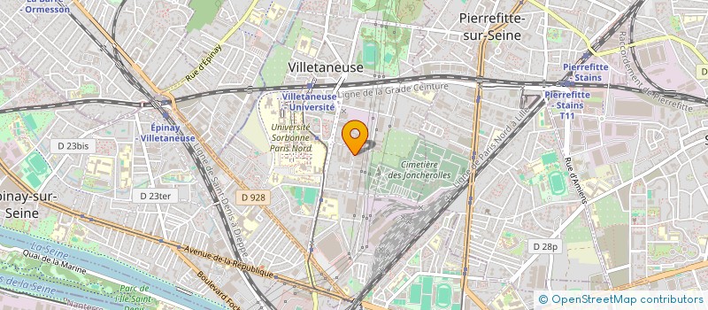localisation de l'entreprise FINAL à VILLETANEUSE