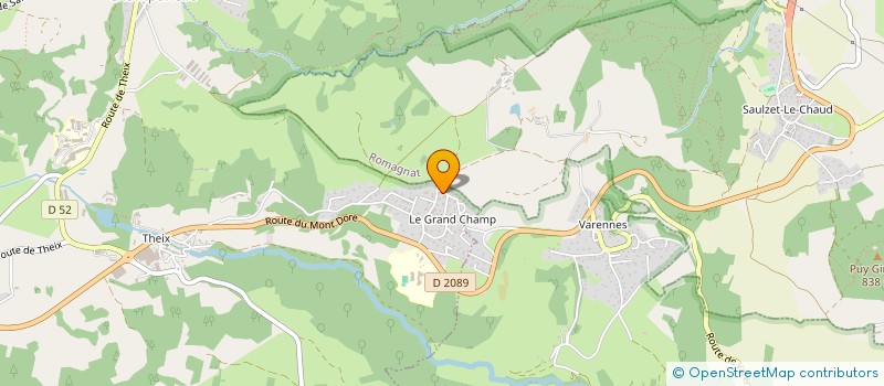 localisation de l'entreprise FINAL  SAINT-GENES-CHAMPANELLE