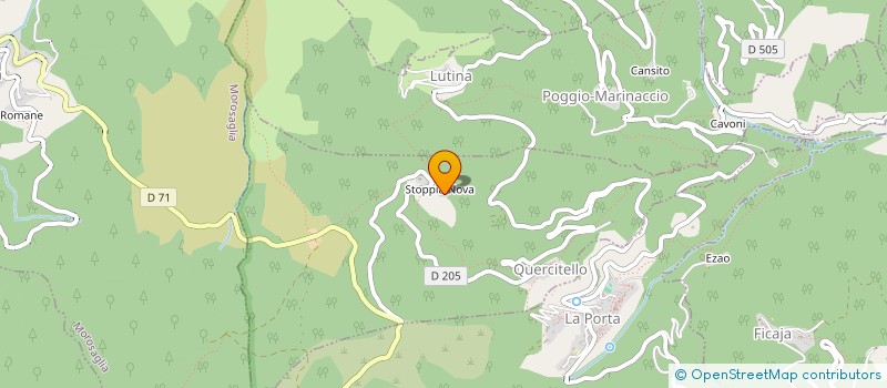 localisation de l'entreprise FINALBA à QUERCITELLO
