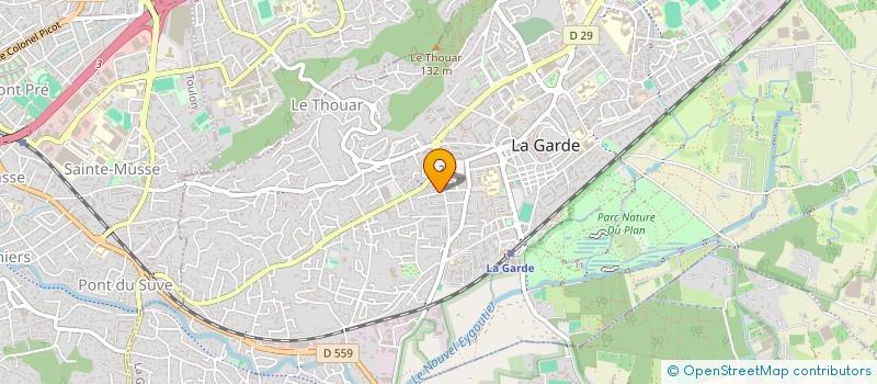 localisation de l'entreprise FINALER à LA GARDE