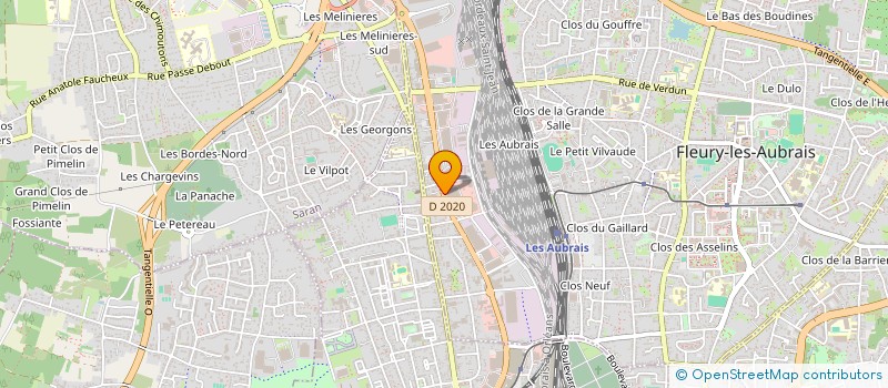 localisation de l'entreprise FINALLY BEAUTY  FLEURY-LES-AUBRAIS