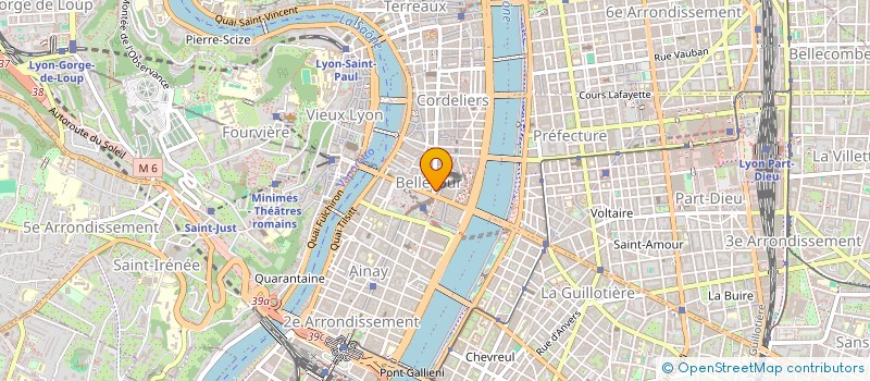 localisation de l'entreprise FINALMA DEVELOPPEMENT à LYON