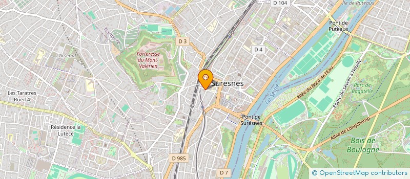 localisation de l'entreprise FINALMIX à SURESNES