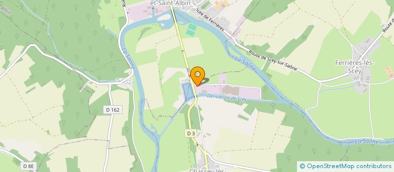 localisation de l'entreprise FINALYS ENVIRONNEMENT à CHASSEY-LES-SCEY