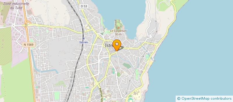 localisation de l'entreprise FINAMO  ISTRES